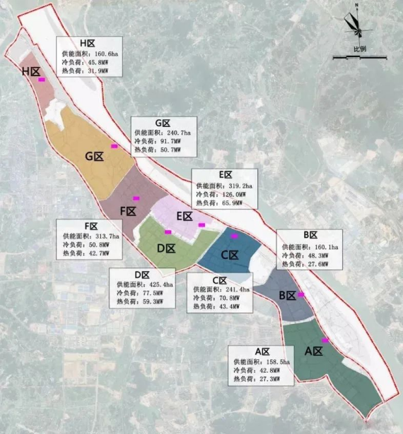 “十四五”期間，長沙望城濱水新城規劃建設8座淺層地熱能源站-地大熱能